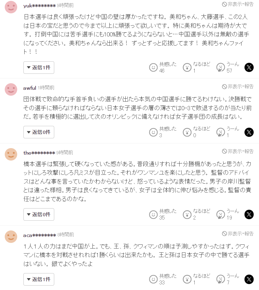 张本美和已, 桥本感觉太, 该让位了 张本美和已, 桥本感觉太, 该让位了